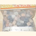 MARMOR Mosaik 1,5x1,5 bunte Mischung 250g M99