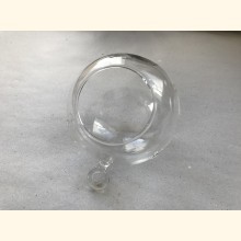 Glaskugel/-vase zum Hängen d=7x10cm 2605939