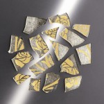 RETRO Mosaik SPIEGEL/GOLD 100g 495010