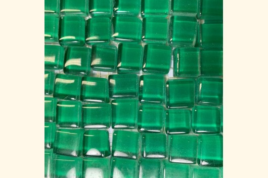 Soft Glas OPUS 1-1,5cm GRÜN Bordüre 9x30 cm ~220g Y-913-33