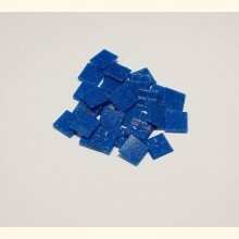 Glasmosaik Kronenblau 2x2 cm Vetrocolor 200g DM-A16a