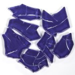 Crash Glas polygonal DUNKELBLAU 500g Mosaik CR23-99b