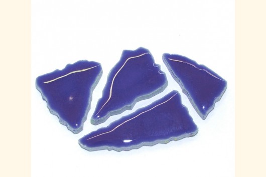 Flip-Keramik kobaltblau 750g Mosaik Mosaiksteine F23b