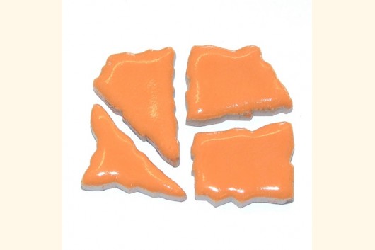 Flip-Keramik sanddorn / orange 750g Mosaiksteine F42b