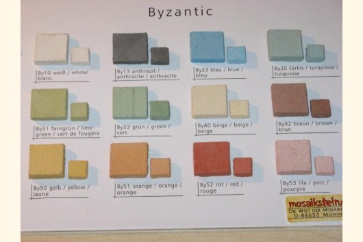 Byzantic Mosaik BUNT MIX 1x1 cm 200g By99-10b
