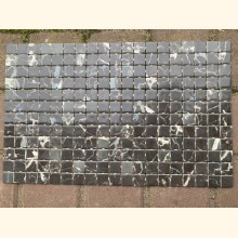 2,5x2,5 EZARRI Mosaik MATT ANTHRAZIT 31x49,5cm X-Black Marble