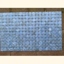 2,5x2,5 EZARRI Mosaik MATT M-BLAU 31x49,5cm 228 Stk X-Bluestone