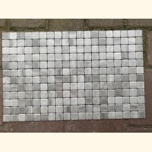 2,5x2,5 EZARRI Mosaik MATT HELLGRAU 31x49,5cm 228 Stk X-Sarsen
