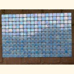 2,5x2,5 EZARRI Mosaik IRIDIUM HELLBLAU 31x49,5cm X-Azur