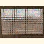 2,5x2,5 EZARRI Mosaik IRIDIUM HAUTFARBEN 31x49,5cm X-Nacar