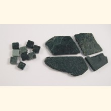 MARMOR Mosaik 1,5x1,5 Verde Jade 250g M03
