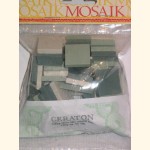 2x2 Ceraton grün-mix 50 Stk Mosaik C93a