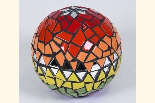 Fantasy Glasmosaik grün MIX polygonal 200g FA39-99e