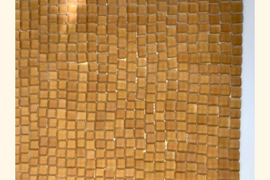 Soft Glas Mosaik MATT 1-1,5 BRAUN Netz 30x30 ~930g Y-S-921-11