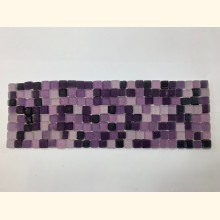 Mosaik MATT 1-1,5 MIX LILA ROSA Bordüre 9x30 ~220g Y-S-RV23-33