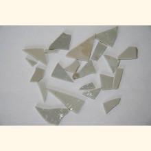 Smalten PIASTRINA in HELLGRAU Polygonale Stücke 200g CO03L