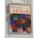 TIFFANY Glas Mosaik 1x1cm BUNT-MIX T199-10e