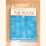 TIFFANY Glas Mosaik 1,5x1,5cm EISBLAU T28-15