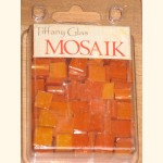 TIFFANY Glas Mosaik 1,5x1,5cm MANGO orange T68-15