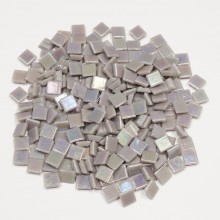 1x1 cm GrauLila-Irisierend Illusione Mosaik 200g DM-WA42-10a