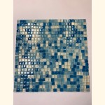 Soft Glas Mosaik OPUS 1-1,5 MIX WEIß BLAU 30x30 ~930g Y-Zenit11