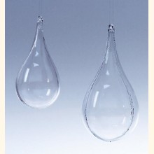 Kunststofftropfen glasklar 14cm teilbar